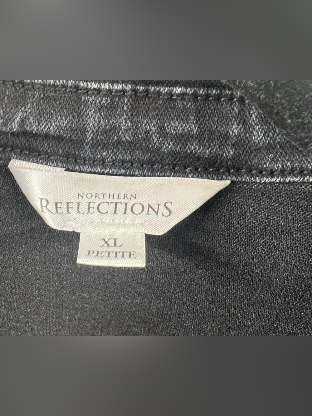 Northern Reflections Embroidered Denim Jacket XL Petite - Picture 4 of 11